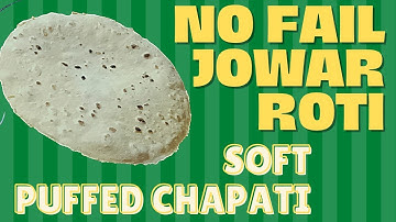 How To Make Jowar Roti Without Breaking EASILY With Rolling Pin at Home for WEIGHT LOSS