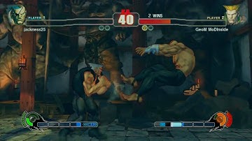 GeoM MoDInside (Guile) vs jackness25 (Sagat) Part 1.wmv