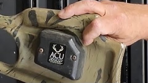 How to use ACUdraw to cock and uncock a crossbow and avoid a dry fire with your bow.