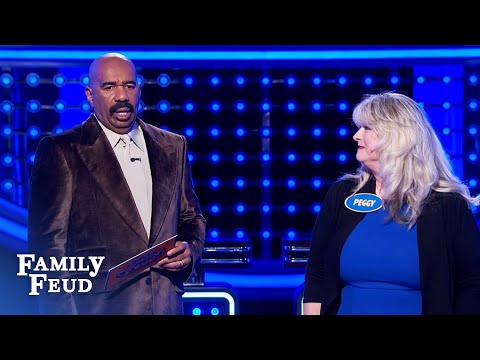 Peggy’s answer SHUTS UP Steve Harvey in Fast Money!!