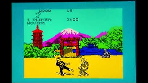 The Way Of The Exploding Fist  On ZX Spectrum