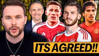 Kvaratskhelia to Arsenal AGREEMENT?🚨Tonlai to Man Utd ADVANCING✅ Anderson Arsenal HIAJCK!