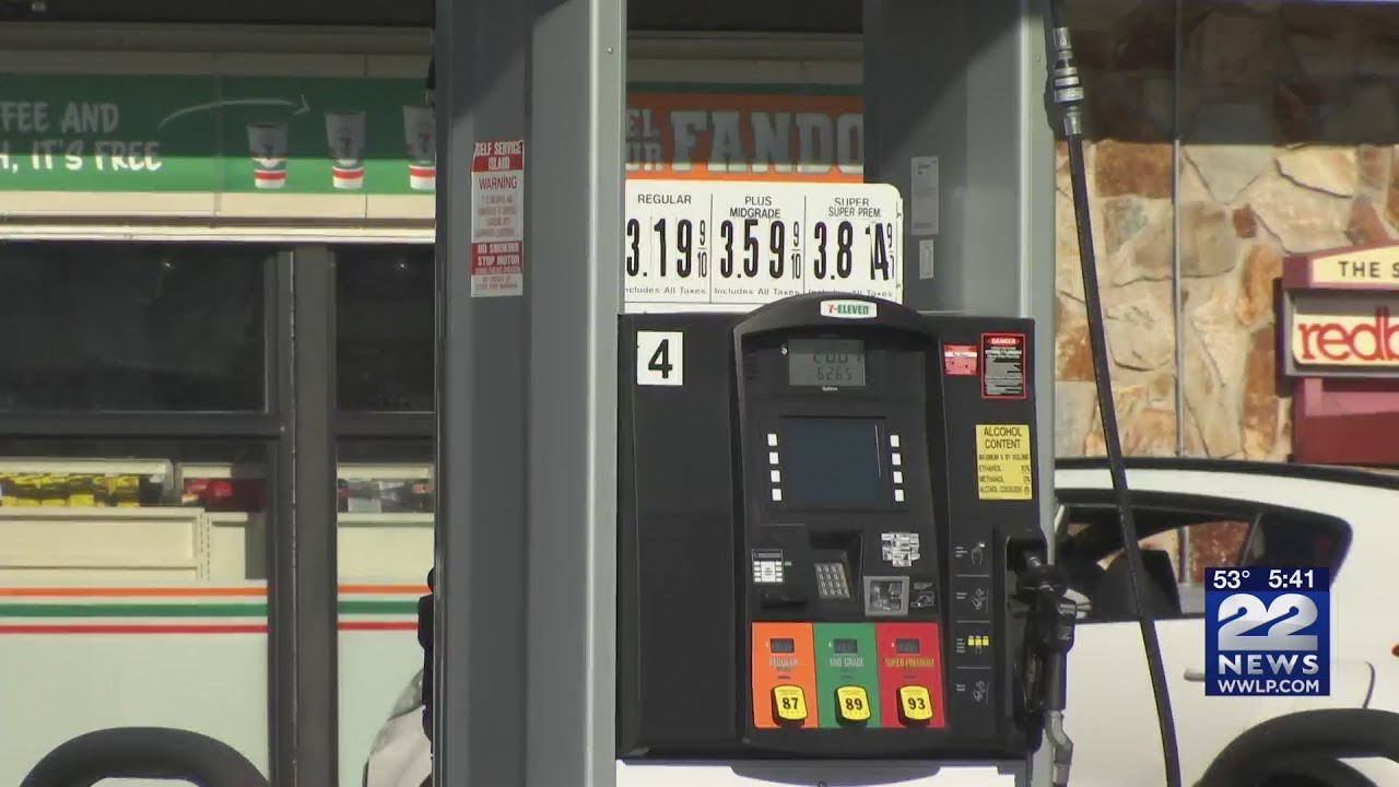 Gas prices in Springfield average 3.34 per gallon YouTube