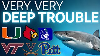 WARNING: These ACC Teams are in SERIOUS Trouble! | Miami | Louisville | VT | Pitt | Virginia | Duke