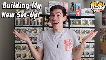 Building My New Funko Pop Collection Set-Up | New Displays & Shelves!