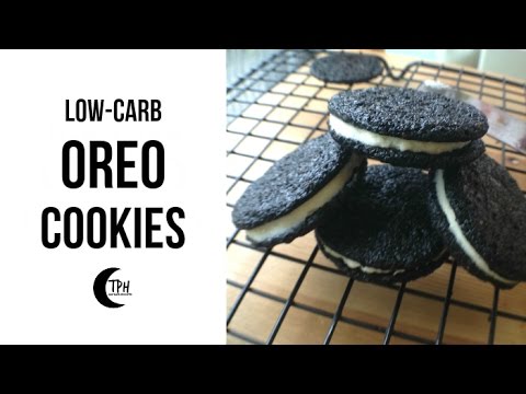 Keto Oreo Cookies | Low-Carb Oreo Cookie Recipe | How to Make Sugar-free Oreos