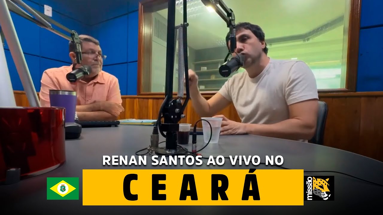 RENAN SANTOS E ARTHUR DO VAL NO CEARÁ - LIVE IRL