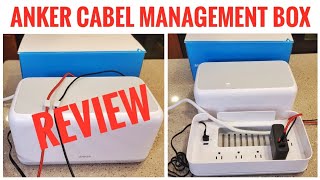UNBOXING E ANALISE Anker Power Strip e Caixa de Gerenciamento de Cabos A9164121