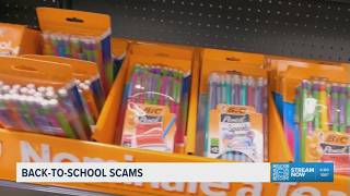 Watch out for back-to-school scams