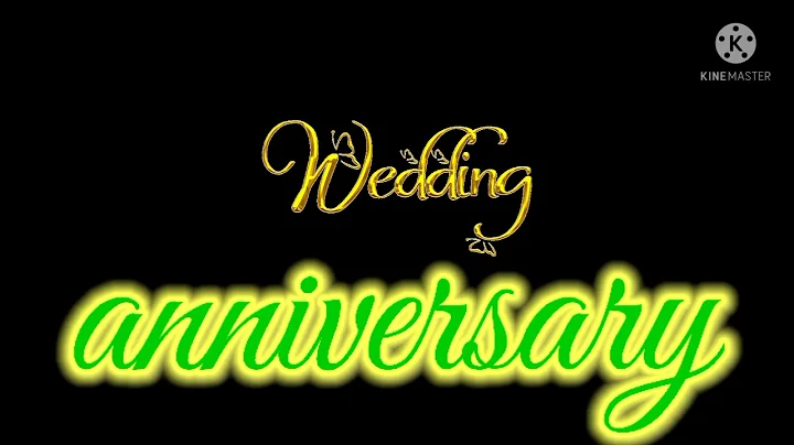 a lovely wedding anniversary