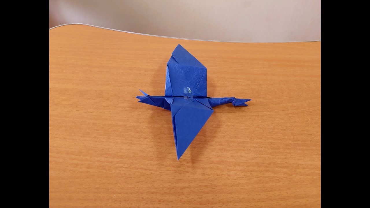 Origami Dinosaur Quetzalcoatlus How To Make A Paper Dinosaur