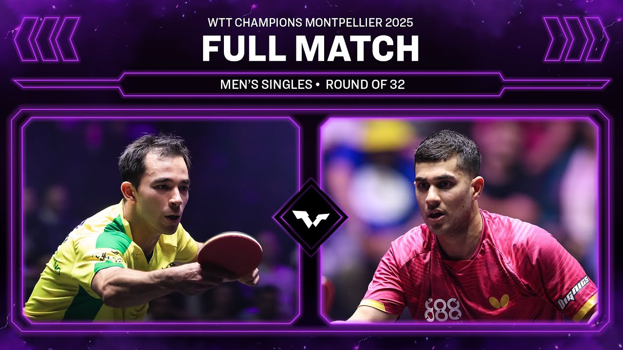 FULL MATCH | Hugo Calderano vs Kanak Jha | MS R32