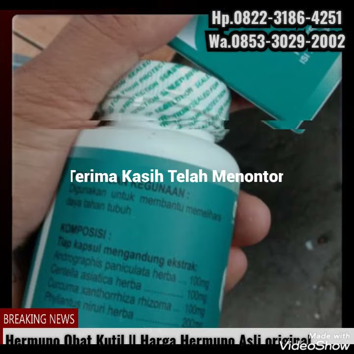 HERMUNO Obat Kutil || Harga HERMUNO Asli original Di Apotik