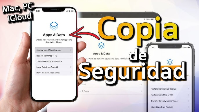 Cómo hacer una copia de seguridad del iPhone en un disco duro externo