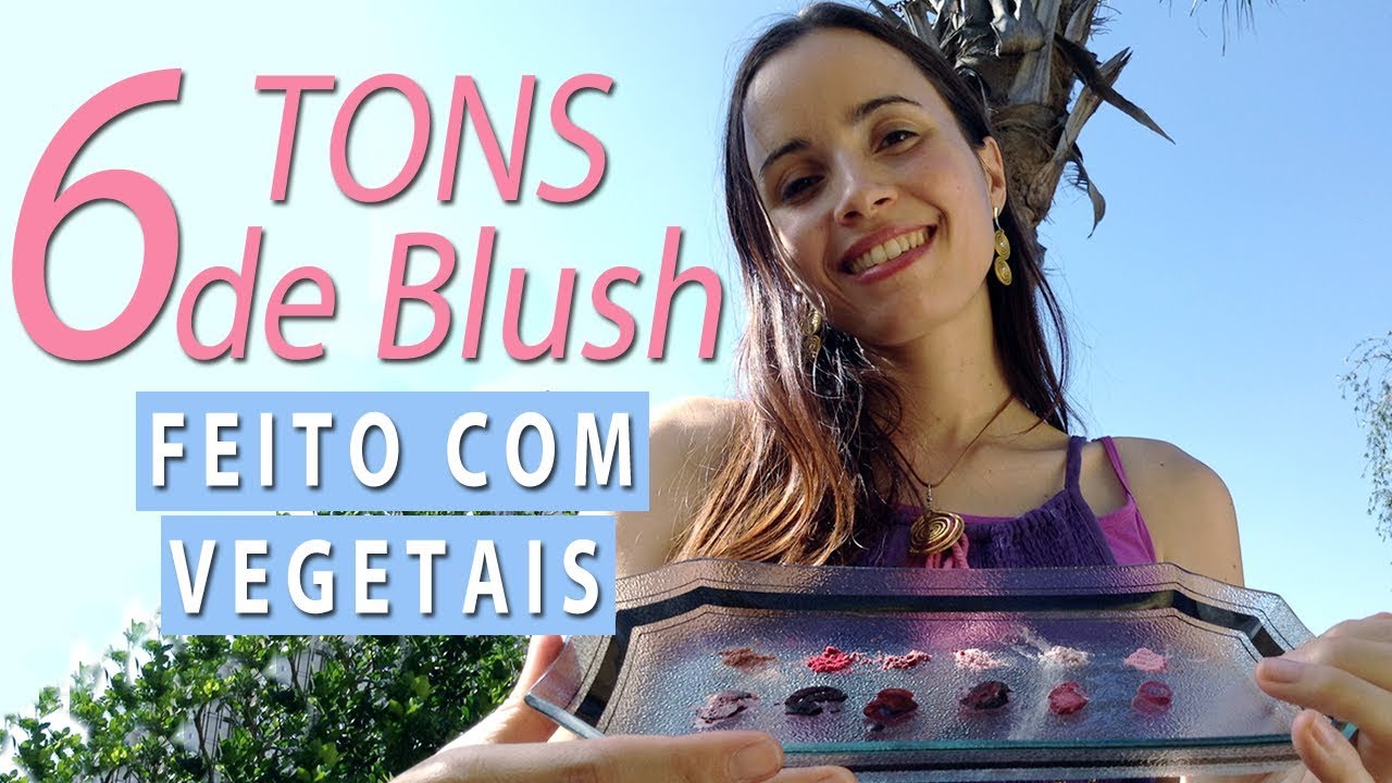 O Blush MAIS NATURAL| Com Beterraba, Açaí e Amora | Super fácil | ZERO TOXINAS