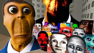 Obunga Gone Crazy !!! He Wants Me to Kill Everyone !!! part 2 | Nextbots Garry's Mod