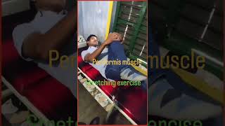 periformis muscle and gluteus muscle stretching relief for sciatica pain and periformis pain