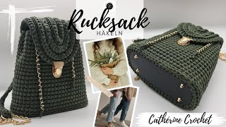 Crochet backpack / Crochet backpack / Crochet bag / Crochet backpack