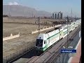 Iran President Rohani unveiled Hashtgerd to Tehran metro railway گشايش راه آهن مترو تهران به هشتگرد