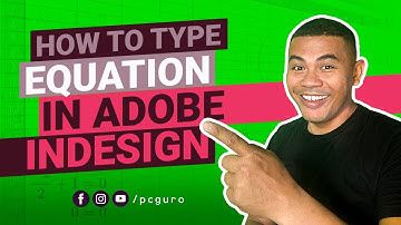 Insert Equation in Adobe InDesign CC