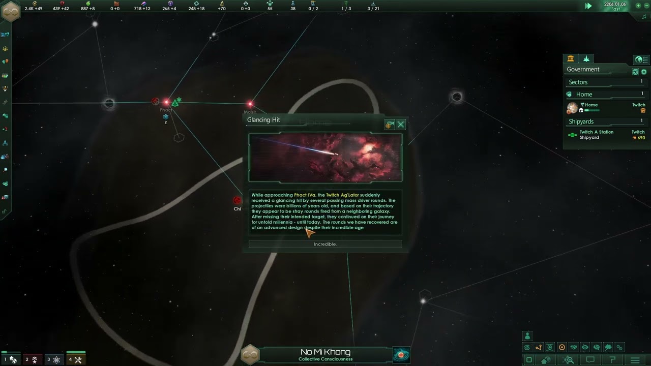 Stellaris: new run!  7/3/23 - shenryyr on Twitch