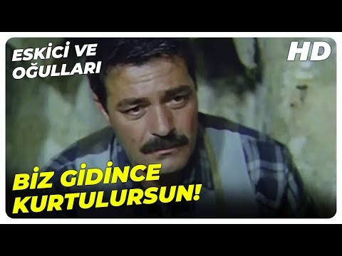 Eskici ve Oğulları | Ali ile Mehmet, Gideceklerini Babalarına Söylüyor | Kadir İnanır Türk Filmi