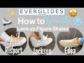 How to lace figure skates | Risport, Jackson, Edea | Step by Step |EVERGLIDES