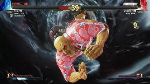 STREET FIGHTER V Oro vtrigger throw bait