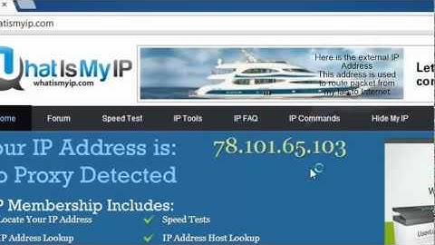 How to find Internal and External IP Address