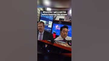 Whenever I get a raid 5m before finishing the stream #twitch #twitchqc #stream #streaming