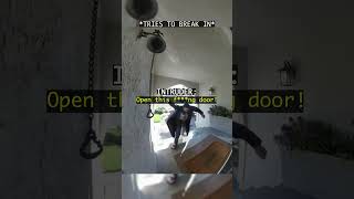 Dad Fights Back Intruder 😭