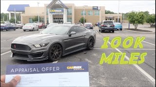 Taking my 105,000 miles 2015 mustang GT to Carmax for an Appraisal..(Unbelievable offer)