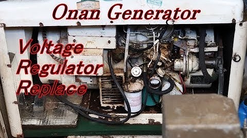 Onan Generator VR Board Replace