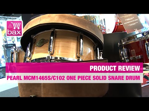 Musikmesse 2015 - Pearl MCM1465S/C102 One Piece Maple Solid Snare Drum