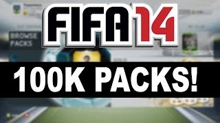 FIFA 14: 100k PACKS ARE UNBELIEVABLE!!!!