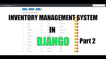 Django IMS - Defining Models - Part 2