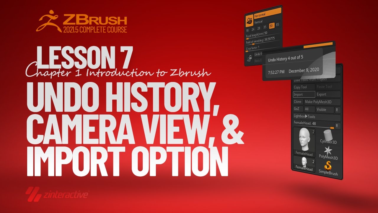 zbrush camera view button