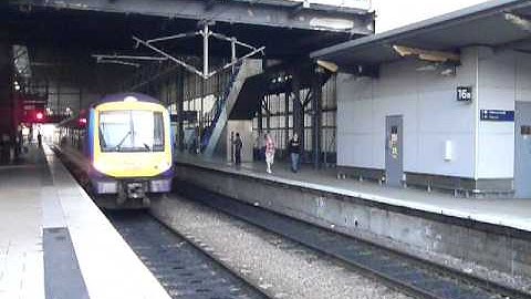 First Transpennine Express class 170 Departing Leeds