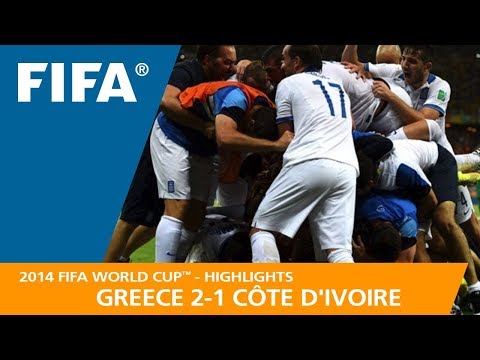 Video: Piala Dunia FIFA 2014: Bagaimana Perlawanan Greece - Cote D'Ivoire
