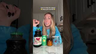 Celebrity making the viral sleepy girl mocktail 😴🍒🍋🥤 Wealth