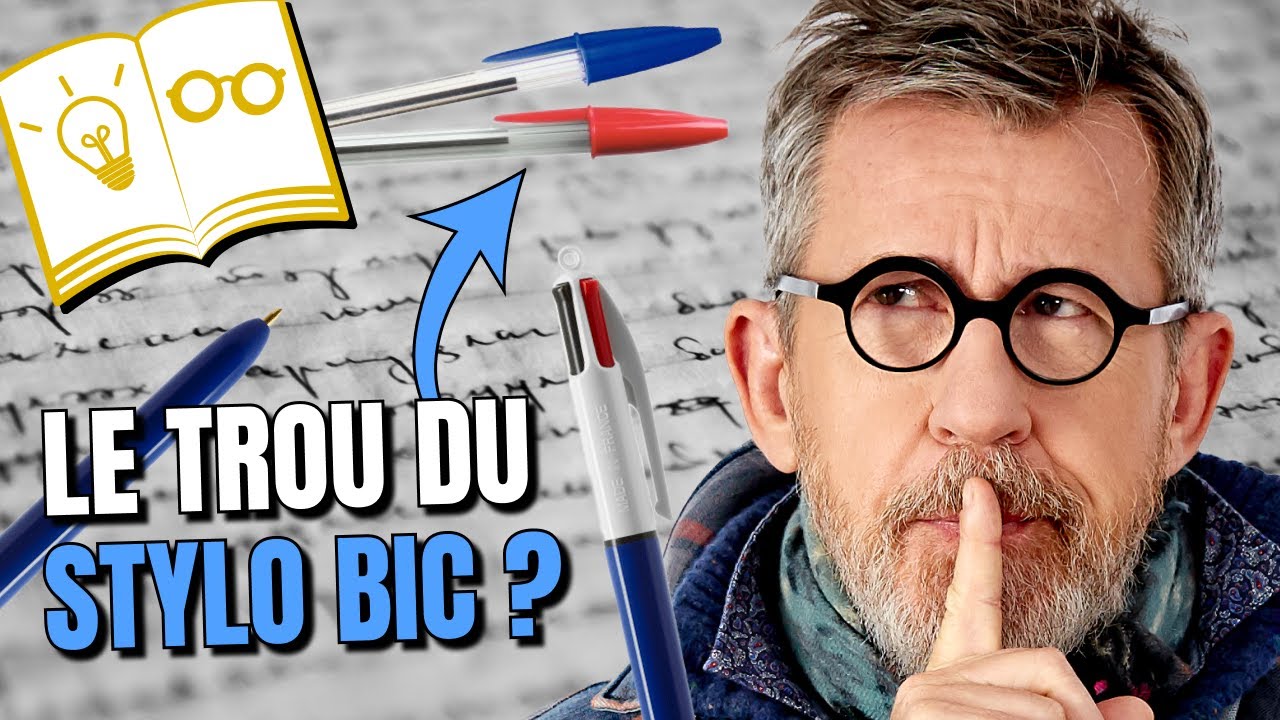 🖊️ Savez-vous à quoi sert le petit trou du stylo Bic ? 🤓 #ChezJamy – Confinement Jour 29