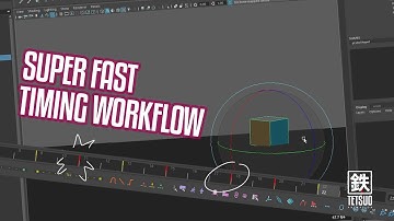 Maya - Tutorial -  Super FAST Timing Workflow