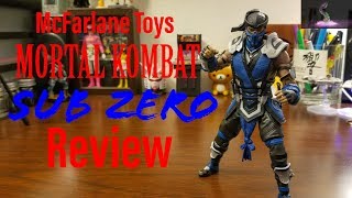 DXD McFarlane Toys Mortal Kombat Sub Zero Figure Review