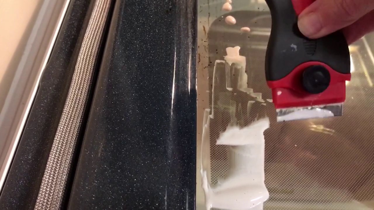 How To Clean The Glass in Your Oven Door YouTube