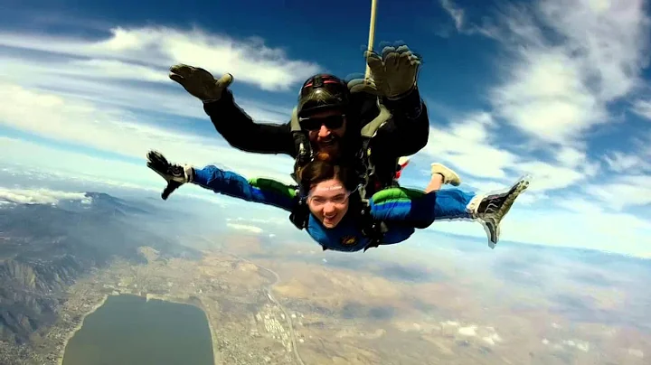 Christine Lathrop  Tandem Skydiving At Skydive Els...