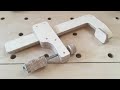 Diy plywood clamps made on a cnc router  aribabox workshop ep11