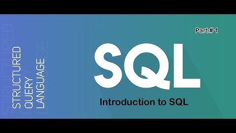 01 SQL tutorial | SQL tutorial in hindi | SQL tutorial for beginners | SQL tutorial in URDU |SQL GUI