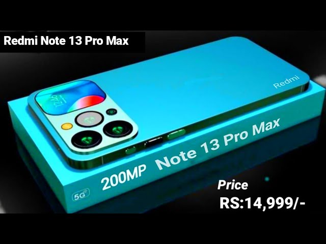 Redmi Note 13 Pro Max - 6000mAh Battery, 250Camera, 5G, 8K, 24GB Ram,512GB,  Hand's On, Get a Website 