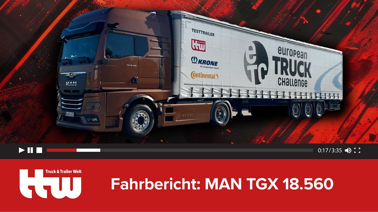 MAN TGX 18.560 • Fahrbericht • Truck & Trailer Welt