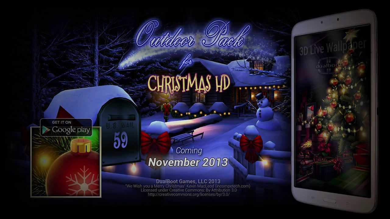 Sfondi Natalizi 3d.I Migliori Live Wallpaper Di Natale Per Android Xantarmob